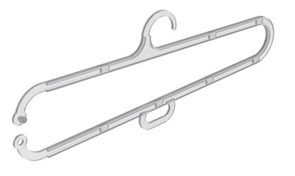 8.5″ Frosted Lock-Tite Hanger